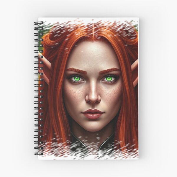 Item preview, Red Head Elf designed and sold by Guryl Michal Designs.