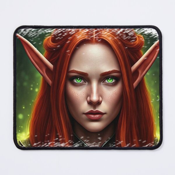 Item preview, Red Head Elf designed and sold by Guryl Michal Designs.