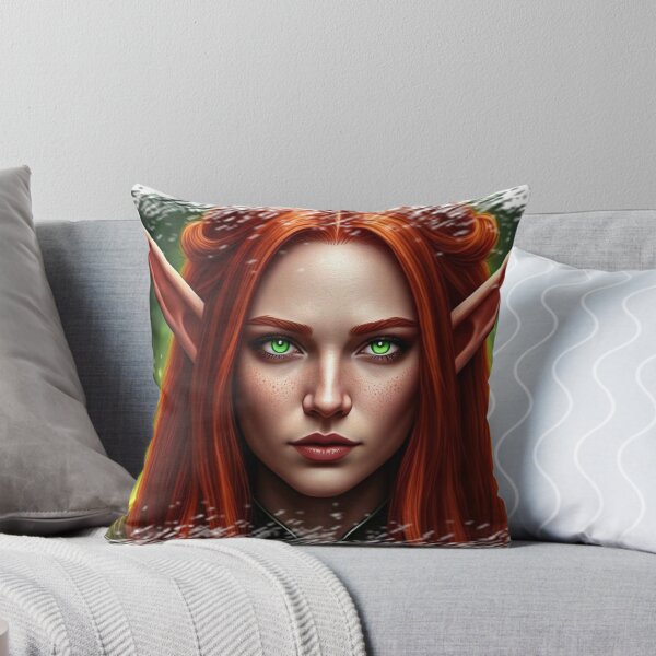 Item preview, Red Head Elf designed and sold by Guryl Michal Designs.