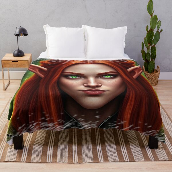 Item preview, Red Head Elf designed and sold by Guryl Michal Designs.