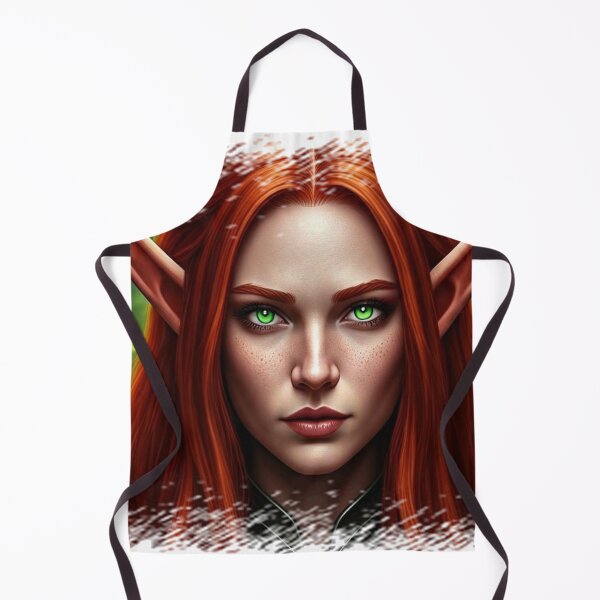Item preview, Red Head Elf designed and sold by Guryl Michal Designs.