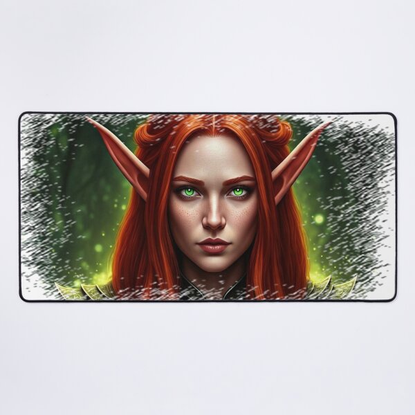 Item preview, Red Head Elf designed and sold by Guryl Michal Designs.