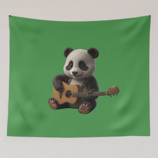 Item preview, Panda Guitarist Casual, Ideal Gift designed and sold by Indoni.