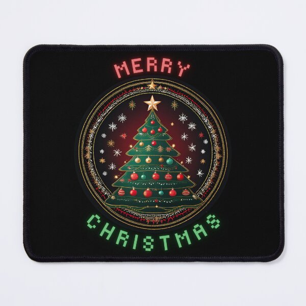 Item preview, Merry Christmas Ornament Art Design designed and sold by ChicTrendz.