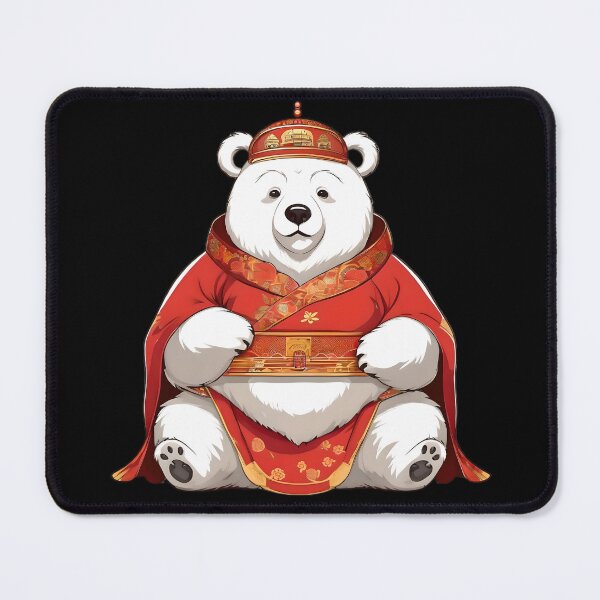 Item preview, Fat bear wearing a cute Chinese costume designed and sold by SanchillShop.