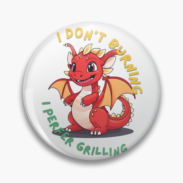 Item preview, Cute Red dragon, bright, strong and environmentally friendly. designed and sold by Vibes-vintage.