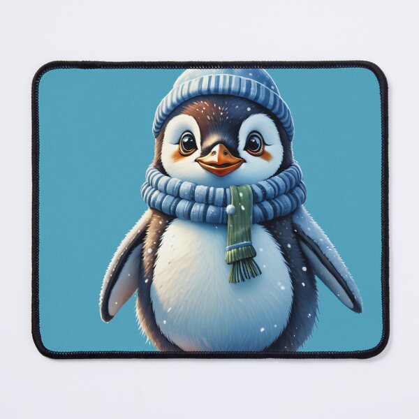 Item preview, Adorable Penguin in Winter Attire designed and sold by DAYMONDAY1976.