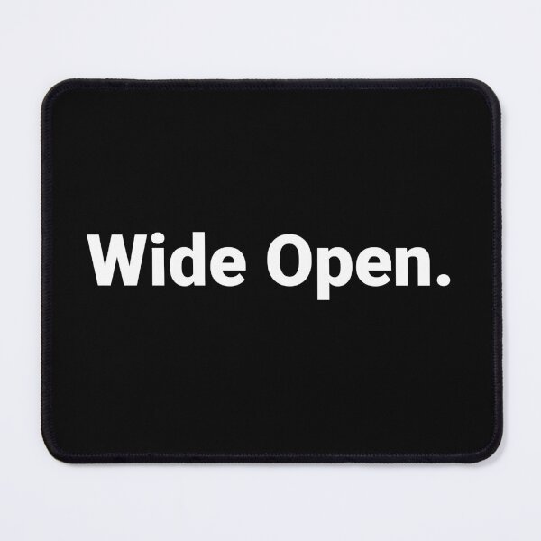 Item preview, Wide Open. designed and sold by Text-based T-Shirts and Gifts.