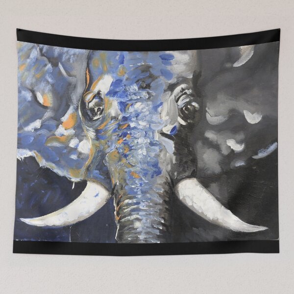 Item preview, A colorful elephant designed and sold by FernolinoDesign.