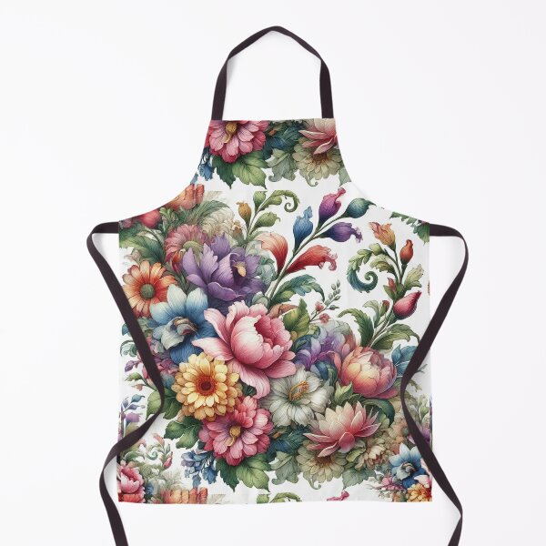 Item preview, Vivid Harmony: Seamless Watercolor Floral Symphony in Full Color designed and sold by Meta2Physical.