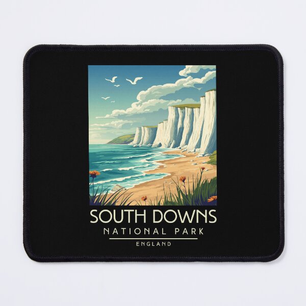 Item preview, A Vintage Illustration of South Downs National Park - England  designed and sold by GoodOldVintage.
