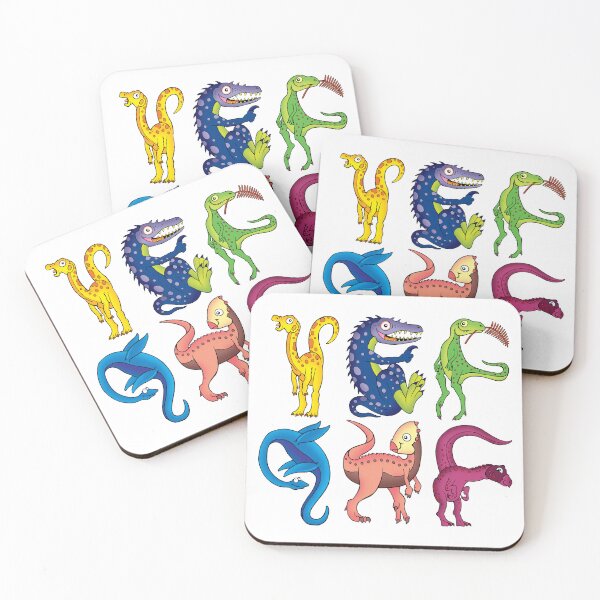 Item preview, Dinosaur Doodles Version 2 designed and sold by alphatoons.
