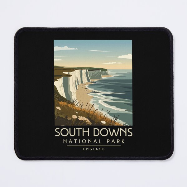 Item preview, A Vintage Illustration of South Downs National Park - England  designed and sold by GoodOldVintage.
