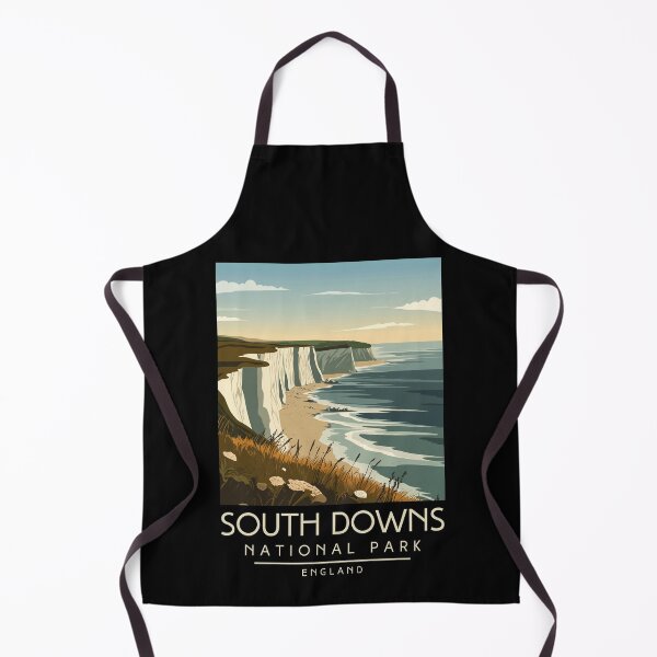 Item preview, A Vintage Illustration of South Downs National Park - England  designed and sold by GoodOldVintage.