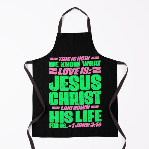 Item preview, 1 John 3:16 Jesus Christ laid down his life for us designed and sold by plushism.