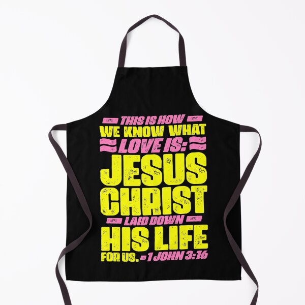 Item preview, 1 John 3:16 Jesus Christ laid down his life for us designed and sold by plushism.