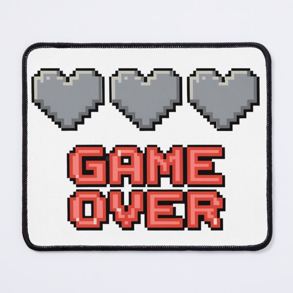 Item preview, Game Over: The Ultimate Pixel Finish! designed and sold by 8bitdecalworld.