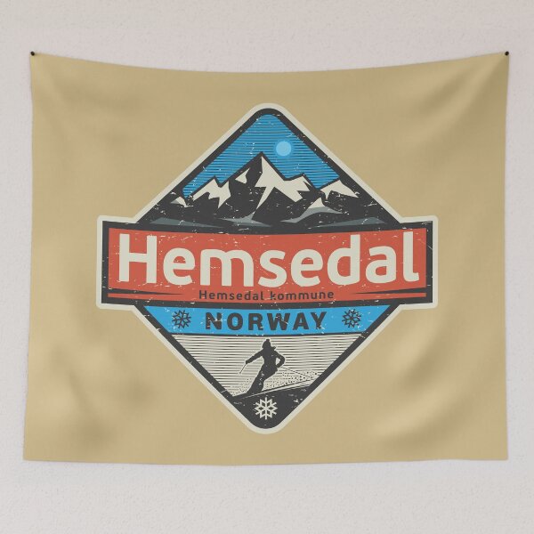 Artikelvorschau, Wo ist Hemsedal, Norwegen entworfen und verkauft von studio838.