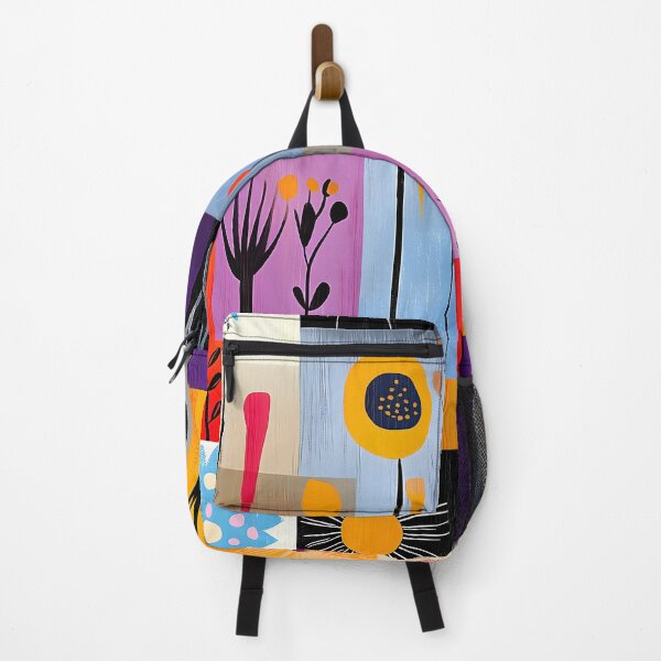 Item preview, Hand-Drawn Folk Art Inspired Textile Pattern with Nature Motifs designed and sold by Soul-Sparks.