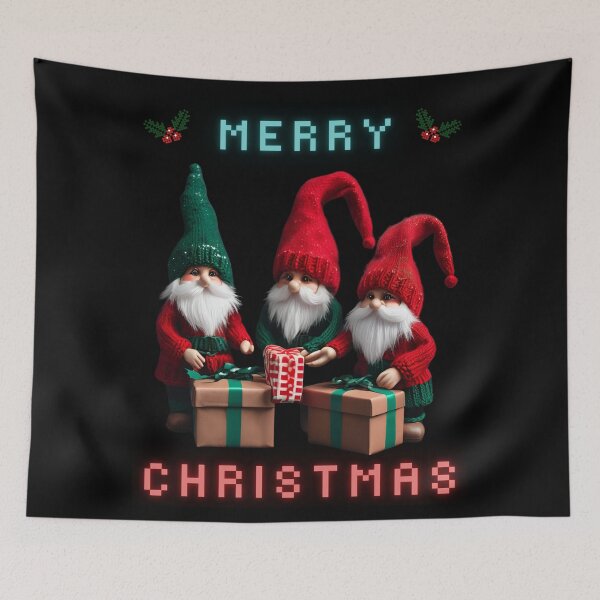 Item preview, Whimsical Christmas Gnomes with Gifts designed and sold by ChicTrendz.
