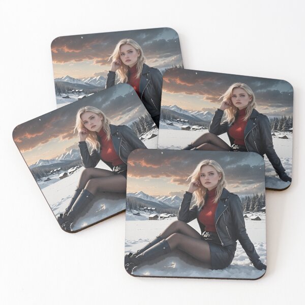 Item preview, Winter Magic and Elegance: Beauty in the Alps designed and sold by e-not-shop.