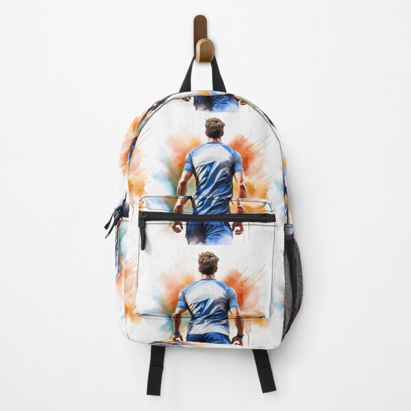 Item preview, Dynamic Football Player Artwork – Vibrant Sports Energy designed and sold by RaiyaTees.