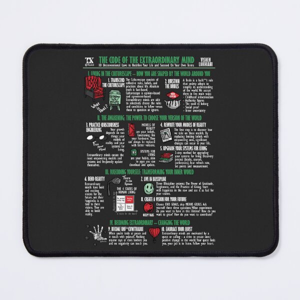 Item preview, Visual Summary The Code of the Extraordinary Mind (Vishen Lakhiani) designed and sold by TKsuited.