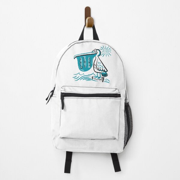 Item preview, Pelican with three fish designed and sold by jasmineberry.