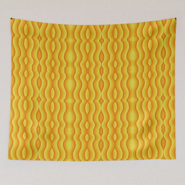 Item preview, Groovy 1970s Inspired Pattern designed and sold by ClumsyPineapple.