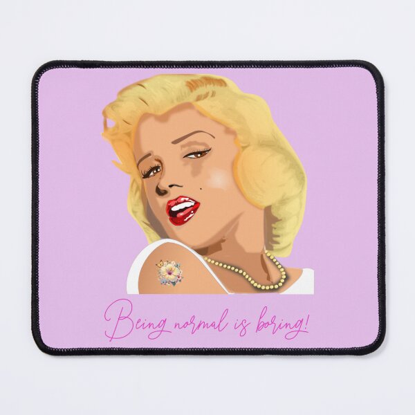 Item preview, Marilyn Monroe , Being Normal Is Boring designed and sold by goksugurkan.