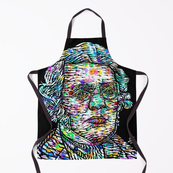 Item preview, WILLIAM MAKEPEACE THACKERAY ink and watercolor portrait .1 designed and sold by lautir.