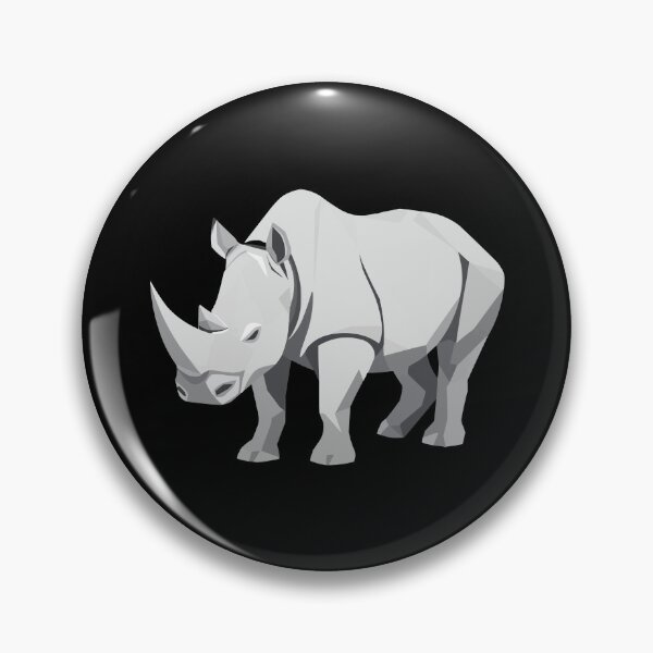 Item preview, White Rhinoceros Geometric designed and sold by Getup-clothing.