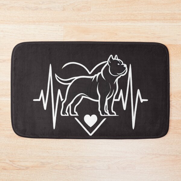 Item preview, Dog Love Heartbeat- American Bullies designed and sold by Globalcitytees.