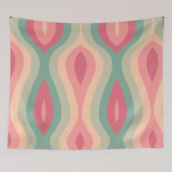Item preview, Groovy 1970s Inspired Pattern designed and sold by ClumsyPineapple.