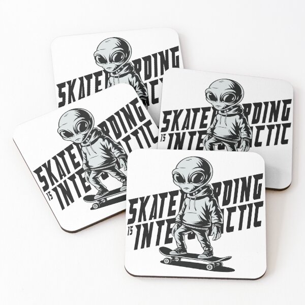 Item preview, SKATEBOARDING IS INTERGALACTIC designed and sold by AFernandesDSG.