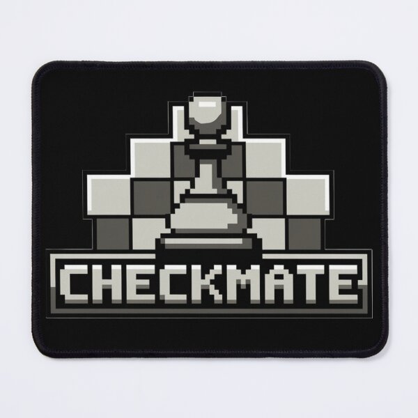 Item preview, Game Over: 8-Bit Checkmate designed and sold by 8bitdecalworld.