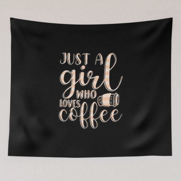 Item preview, Just a girl who loves coffee #5 designed and sold by creativerooney.