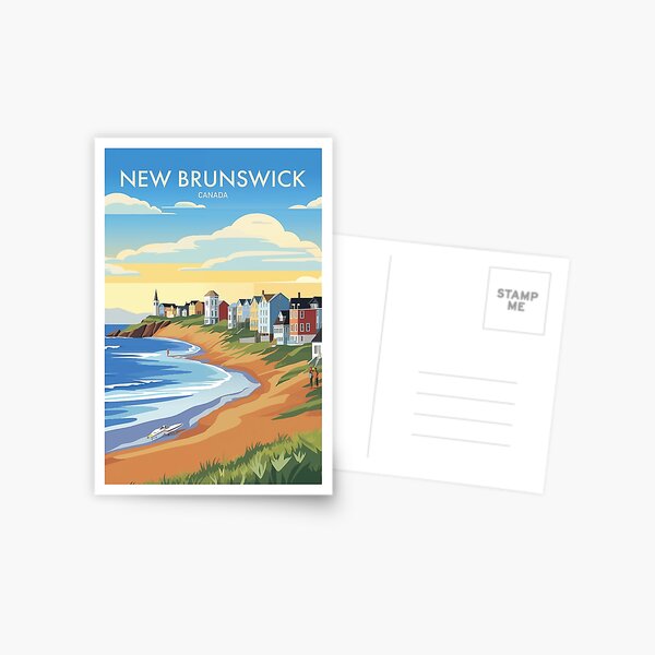 Item preview, NEW BRUNSWICK designed and sold by MarkedArtPrints.