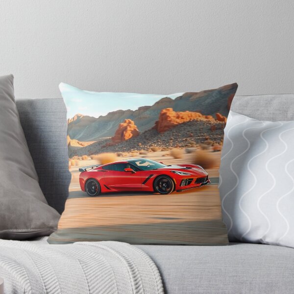 Item preview, American supercar and mountains designed and sold by PineSunStudio.
