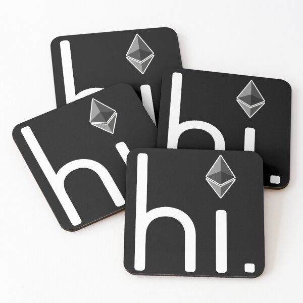 Item preview, Hi with a ETH designed and sold by FatGiantCat.