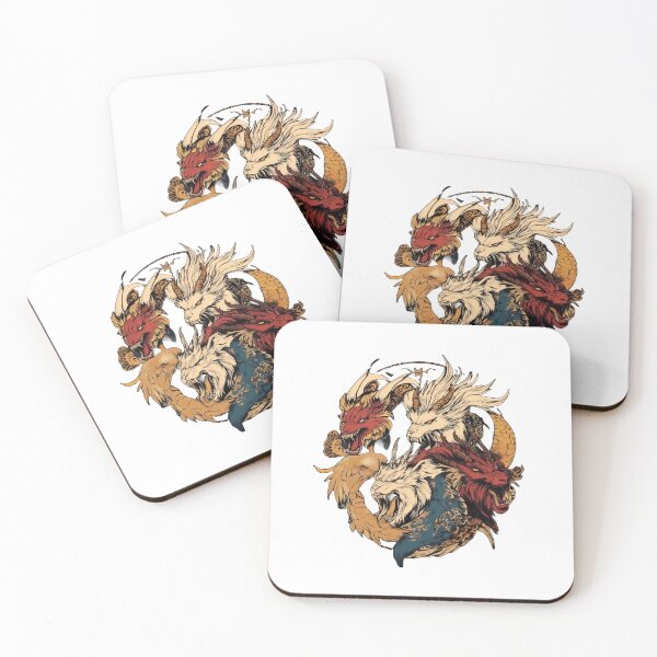 Item preview, Elemental Guardians Mystic Beasts designed and sold by ValhallaPrint.