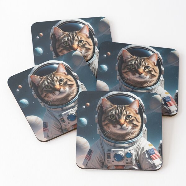Item preview, AstroPurr-AI created Cat designed and sold by ConnieVZ.