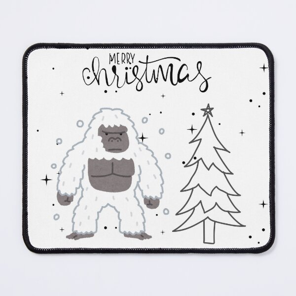 Item preview, Big Yetti and Christmas tree. designed and sold by esao.