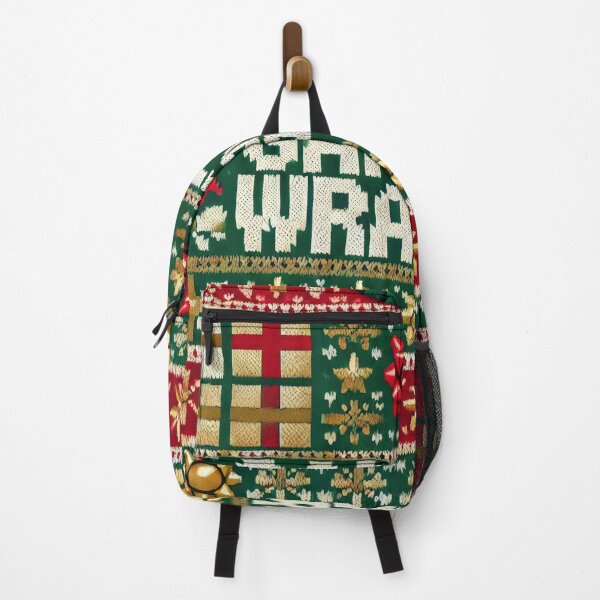 Item preview, "Gangsta Wrapper" Funny Christmas Sweater designed and sold by Glassmaster.