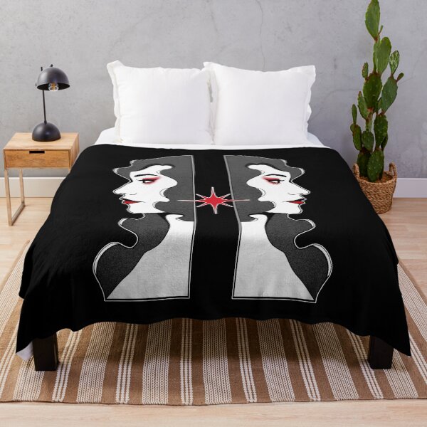 Item preview, Gemini Femme Fatale with Red Lips designed and sold by ObsidianDaz.