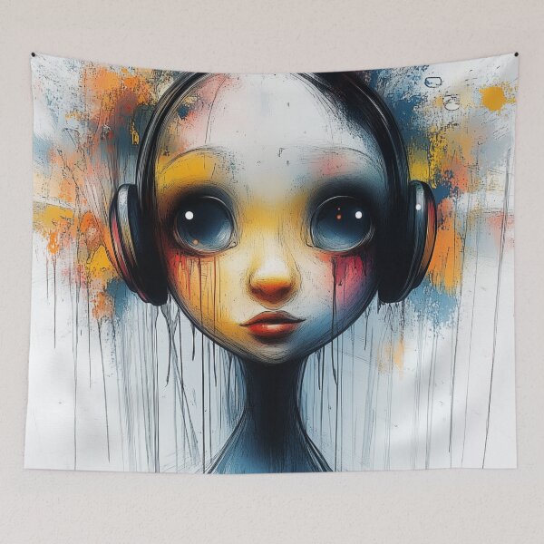 Artikelvorschau, „Love Pupil Dilatating Sounds“, Illustration für Musikliebhaber. entworfen und verkauft von Shoot-The-Moon.