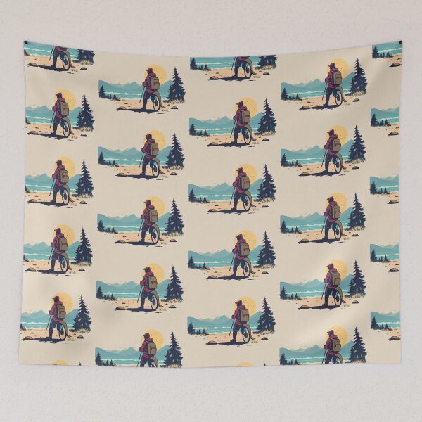 Item preview, Nature is home not destination  designed and sold by radhikakgarg14.