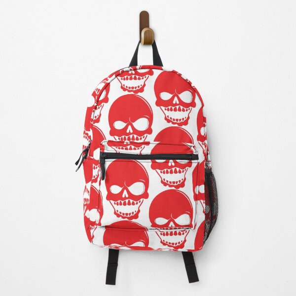 Item preview, Red Skull with Menacing Expression designed and sold by mozizy.