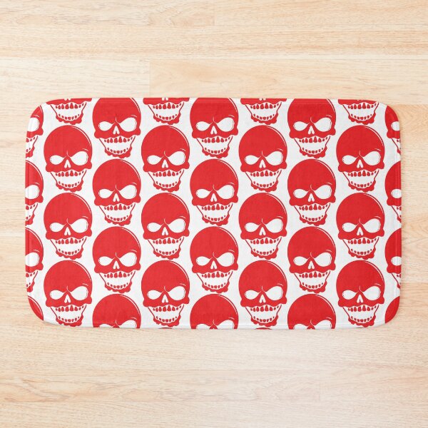 Item preview, Red Skull with Menacing Expression  designed and sold by mozizy.