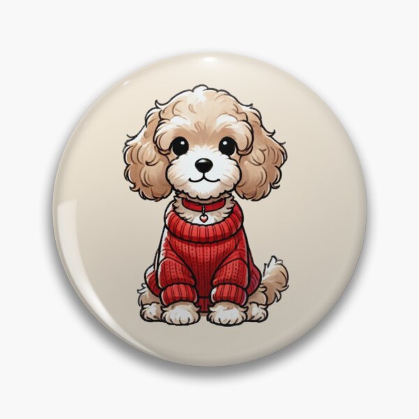 Item preview, Apricot Cockapoo Cute Dog Illustration | Cockapoo Owner Love | Dog Owner Gift designed and sold by Happy-Place-OM.
